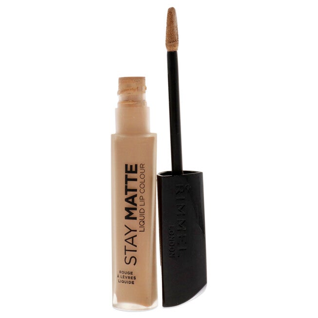 Stay Matte Liquid Lip Color - 710 Latte To Go by Rimmel London for Women - 0.21 oz Lipstick, NA, alternate image number null