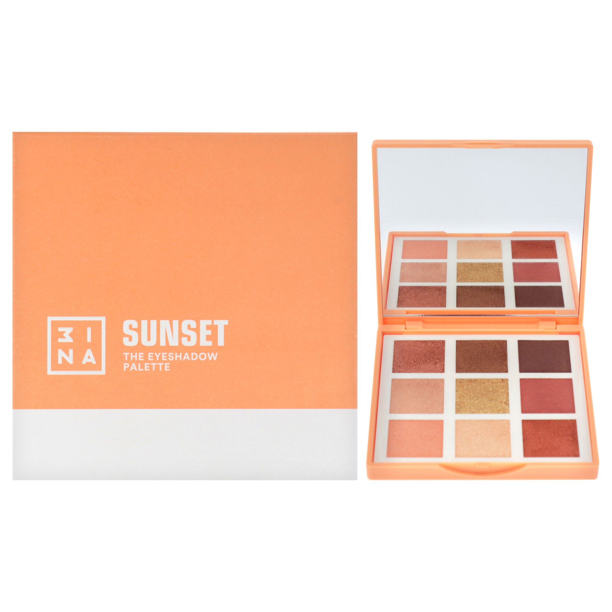 The Eyeshadow Palette - Sunset by 3INA for Women - 0.32 oz Eye Shadow, See Description, hi-res image number 0