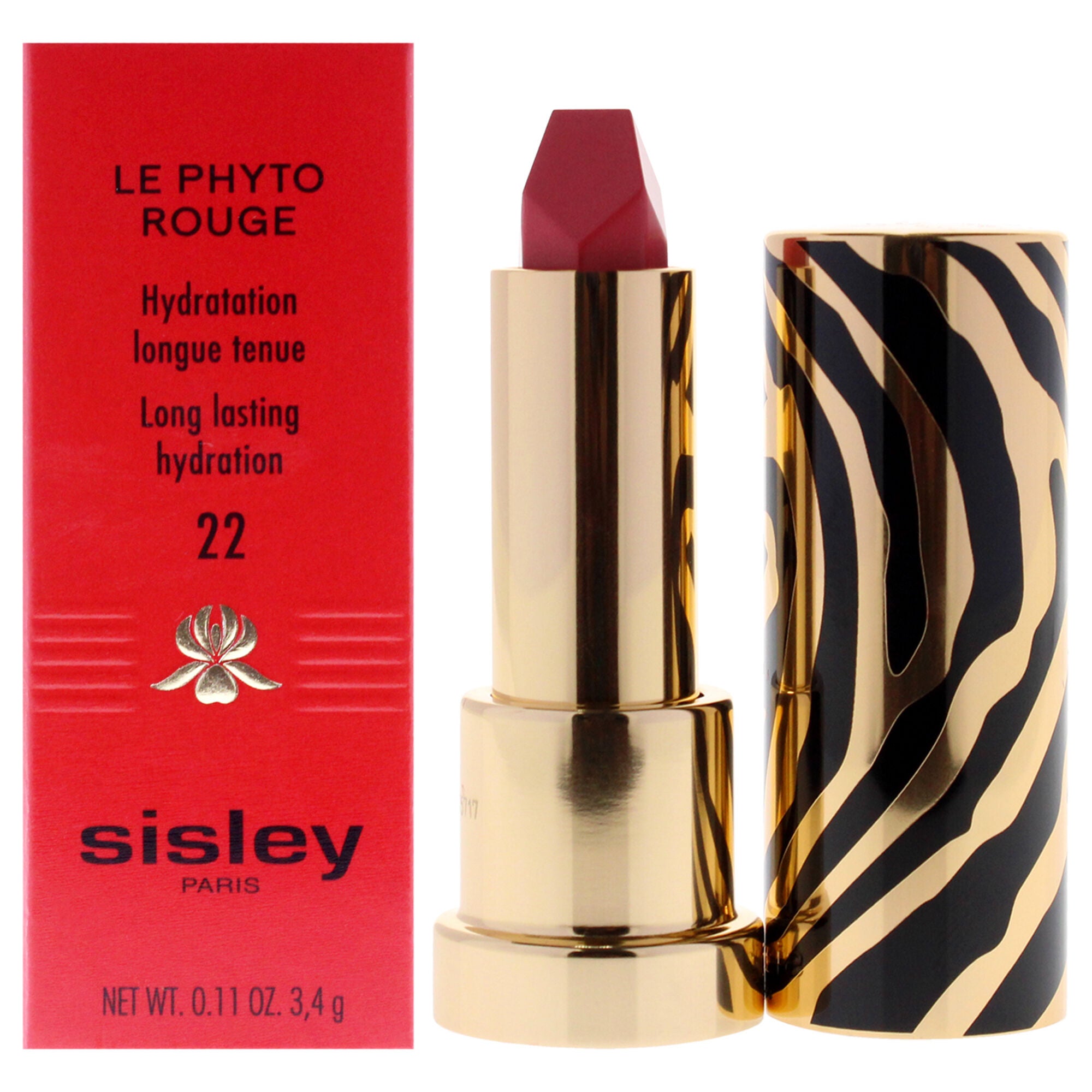 Le Phyto Rouge Lipstick - 22 Rose Paris by Sisley for Women - 0.11 oz Lipstick, See Description, hi-res image number 0