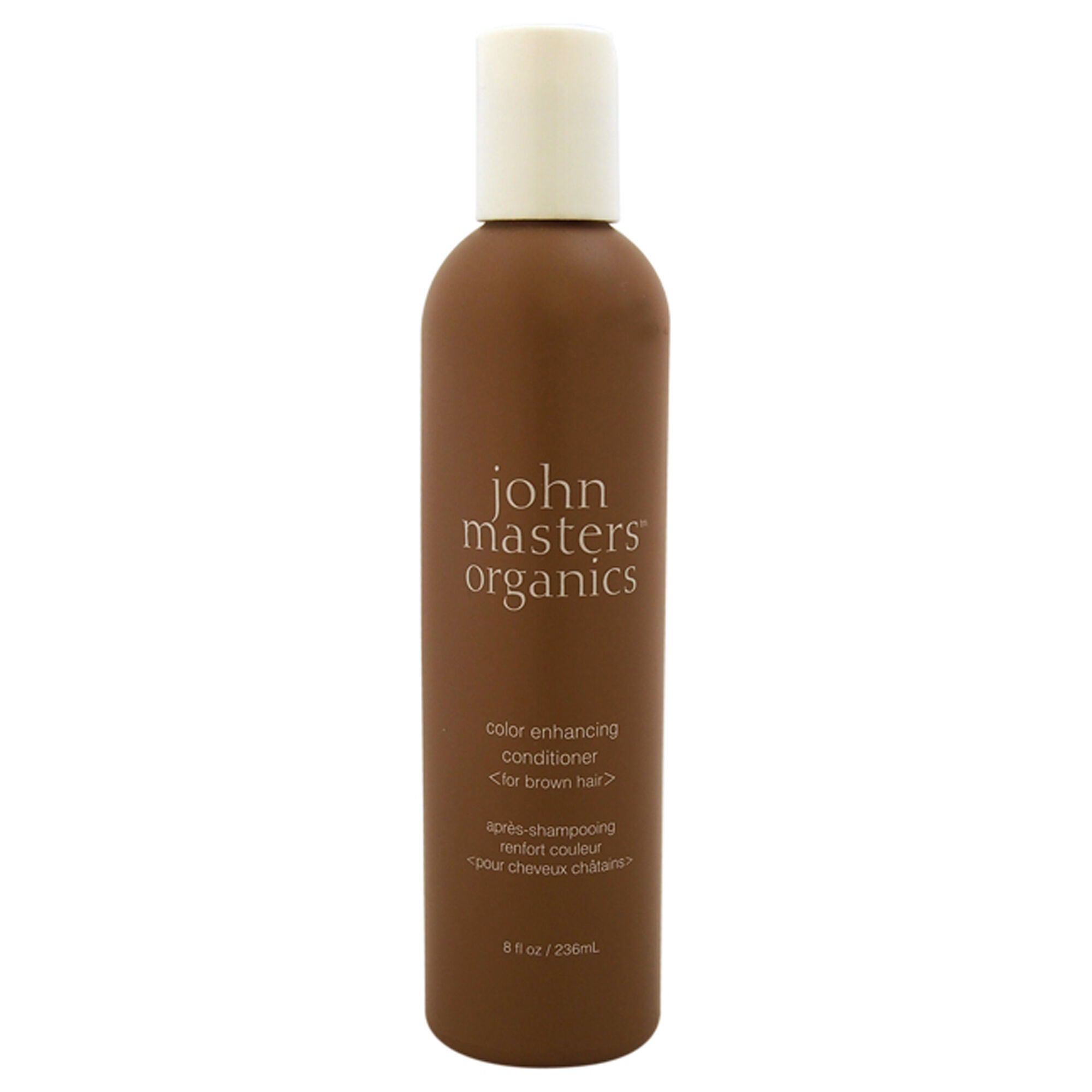 Color Enhancing Conditioner - Brown by John Masters Organics for Unisex - 8 oz Conditioner, See Description, hi-res image number 0