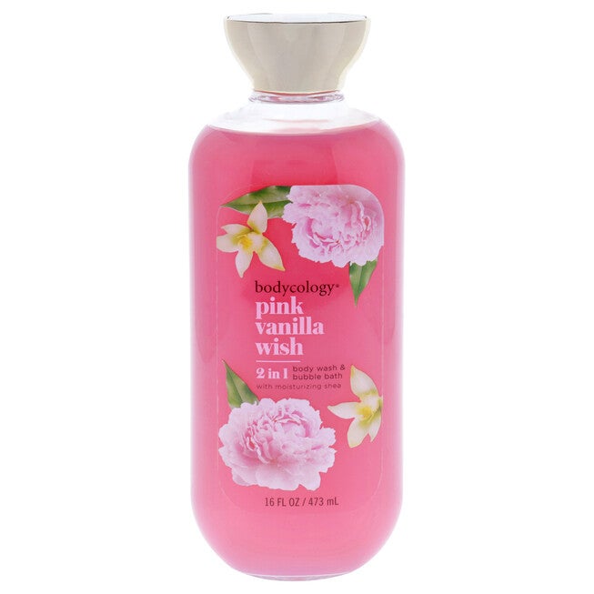 Pink Vanilla Wish by Bodycology for Women - 16 oz Body Wash, NA, hi-res image number null