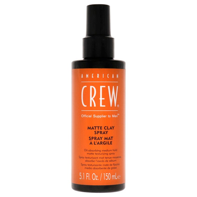 Matte Clay Spray by American Crew for Men - 5.1 oz Hair Spray, , alternate image number null