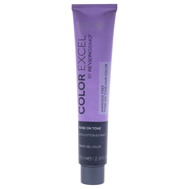 Revlonissimo Color Excel - 6.42 Dark Chestnut Iridescent Blonde by Revlon for Unisex - 2.3 oz Hair Color, NA, alternate image number null