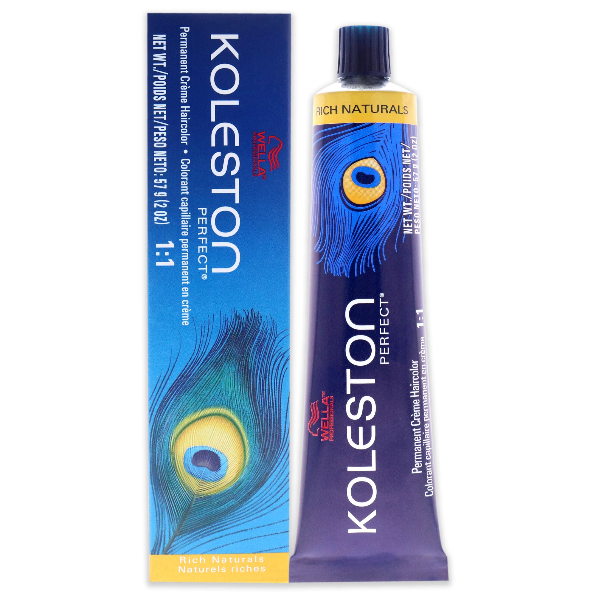 Koleston Perfect Permanent Creme Hair Color - 10 97 Lightest Blonde-Cendre Brown by Wella for Unisex - 2 oz Hair Color, See Description, hi-res image number 0