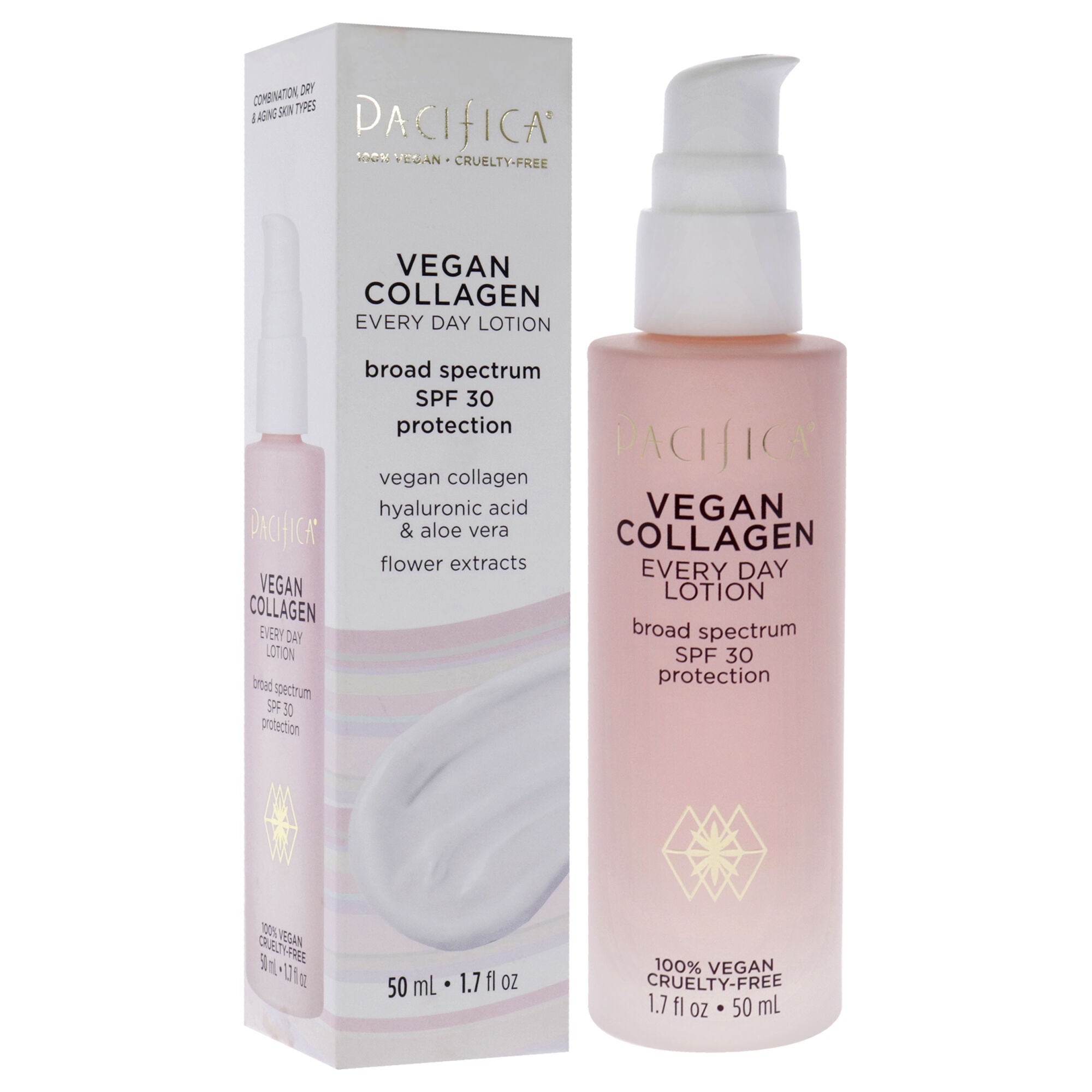 Vegan Collagen Every Day Lotion SPF 30 by Pacifica for Women - 1.7 oz Lotion, , alternate image number 6