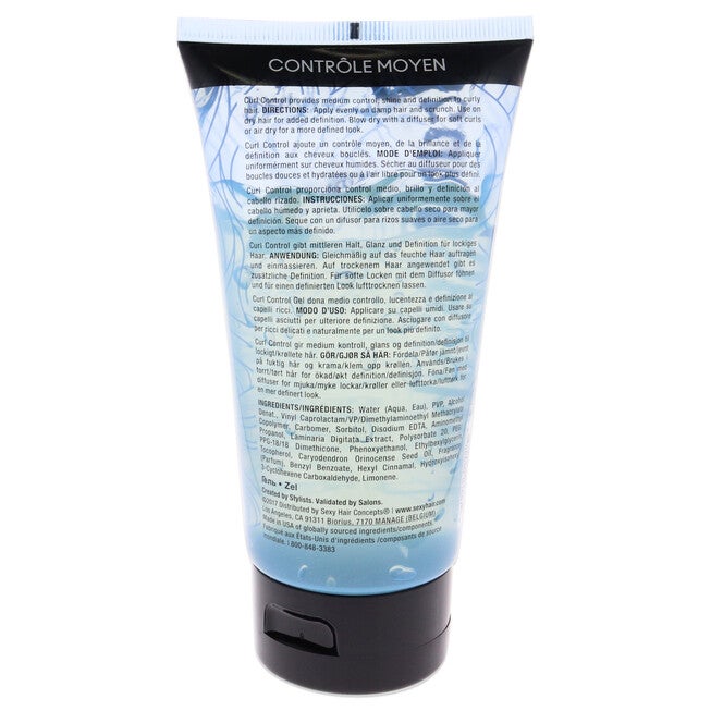 Curly Sexy Hair Curl Control Gel by Sexy Hair for Unisex - 5.1 oz Gel, , alternate image number null