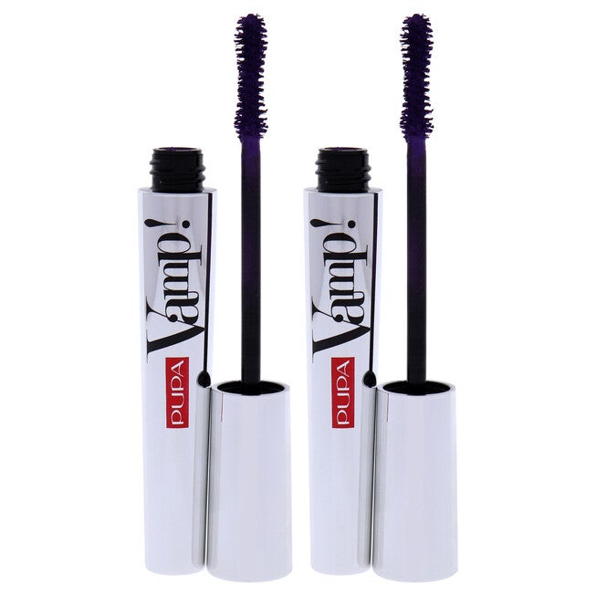 Vamp! Mascara - 400 Amethyst Violet by Pupa Milano for Women - 0.32 oz Mascara - Pack of 2, NA, alternate image number null