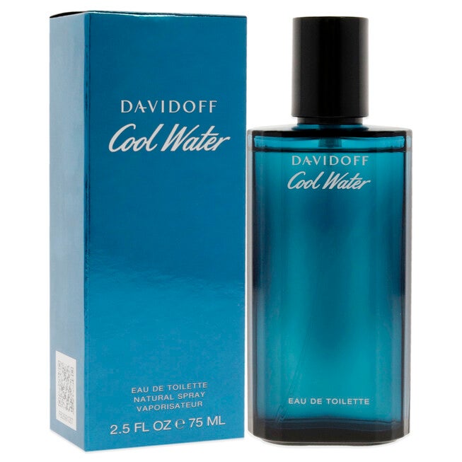 Cool Water by Davidoff for Men - 2.5 oz EDT Spray, NA, alternate image number null