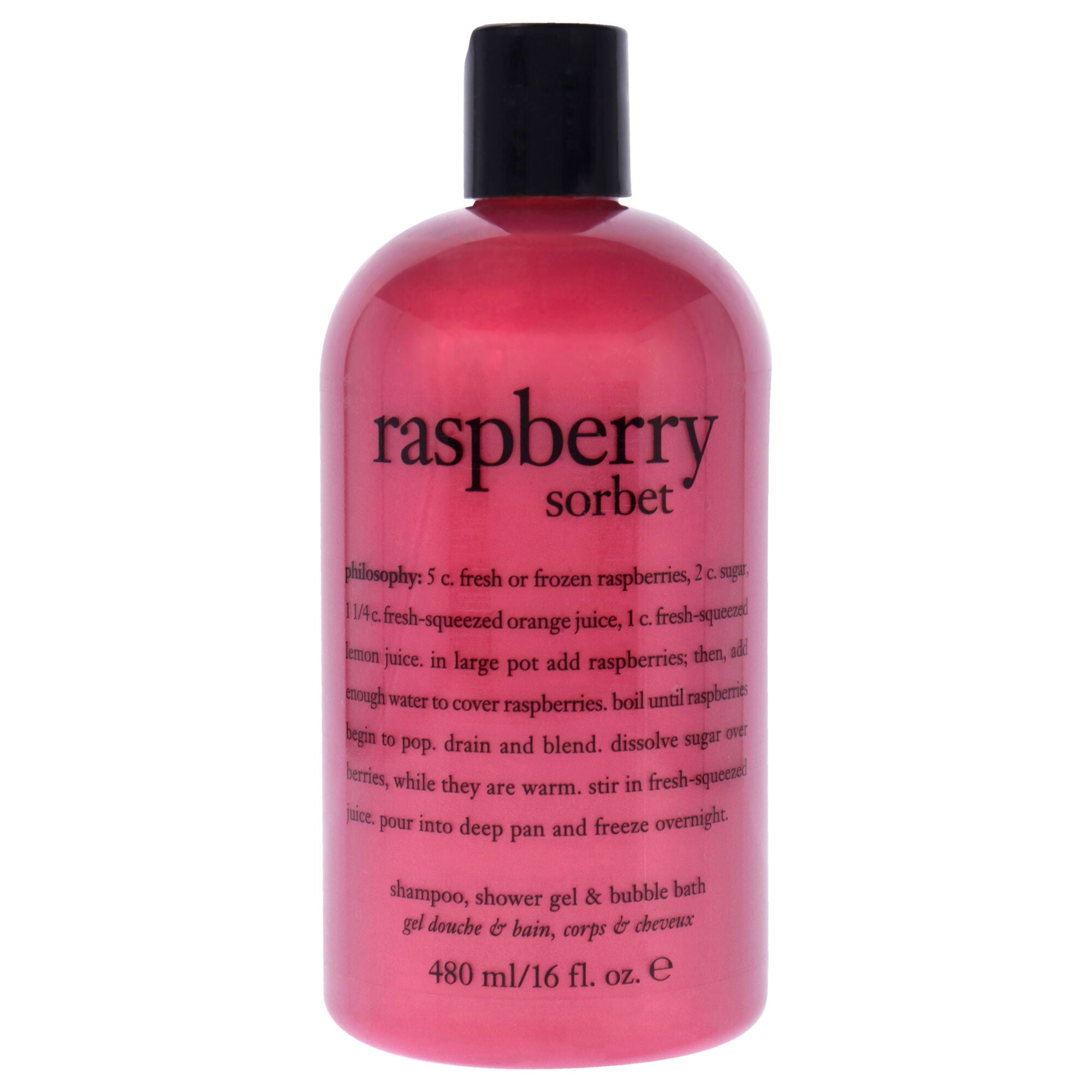Raspberry Sorbet Shampoo Bath and Shower Gel by Philosophy for Unisex