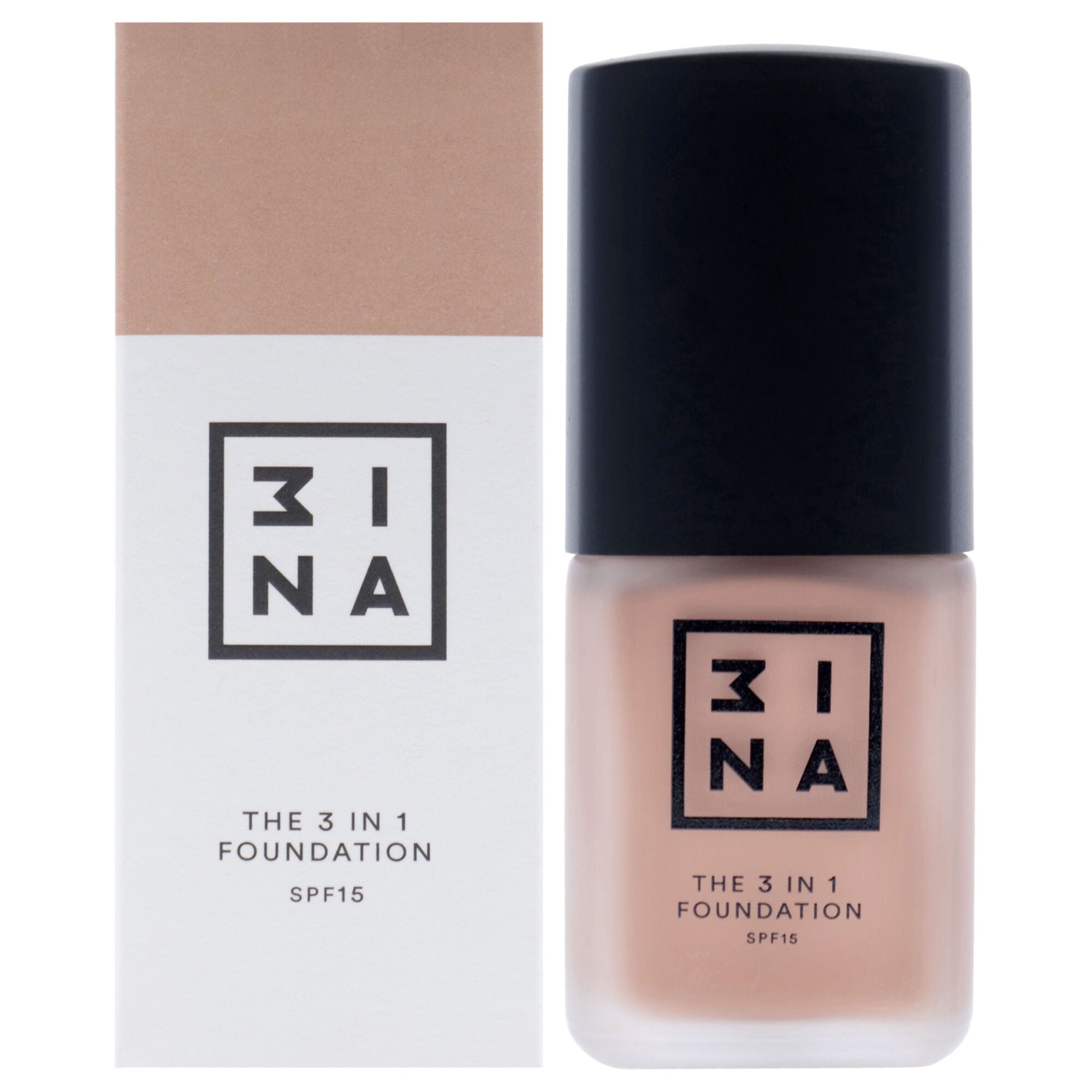 The 3-In-1 Foundation SPF 15 - 203 by 3INA for Women - 1.01 oz Foundation, See Description, hi-res image number 0