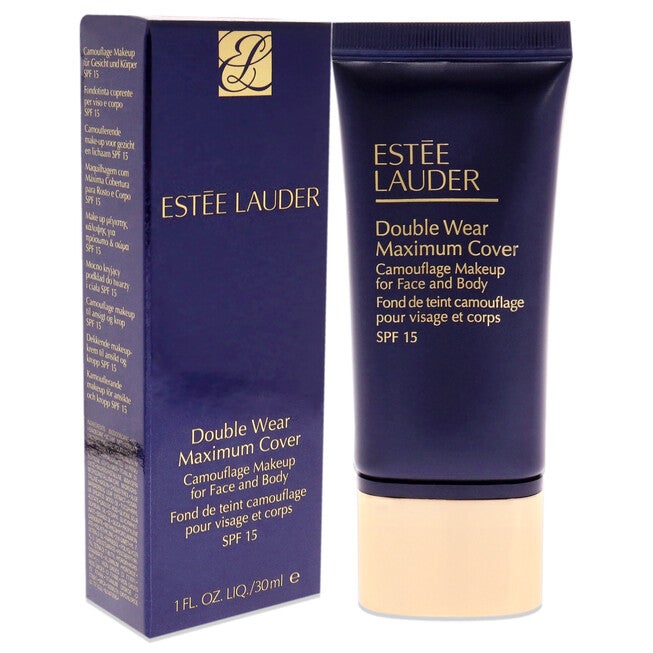 Double Wear Maximum Cover Camouflage Makeup SPF 15 - 2C5 Creamy Tan by Estee Lauder for Women - 1 oz Foundation, , alternate image number null