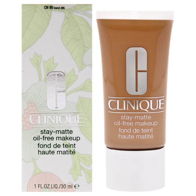 Stay-Matte Oil-Free Makeup - 19 Sand (M-N) - Dry Combination To Oily by Clinique for Women - 1 oz Makeup, NA, hi-res image number null
