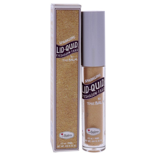 Lid-Quid Sparkling Liquid Eyeshadow - Champagne by the Balm for Women - 0.15 oz Eyeshadow, , alternate image number null
