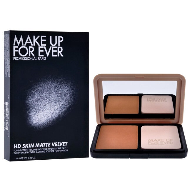 HD Skin Matte Powder Foundation - 1Y18 Warm Cashew by Make Up For Ever for Women - 0.38 oz Foundation, , alternate image number null