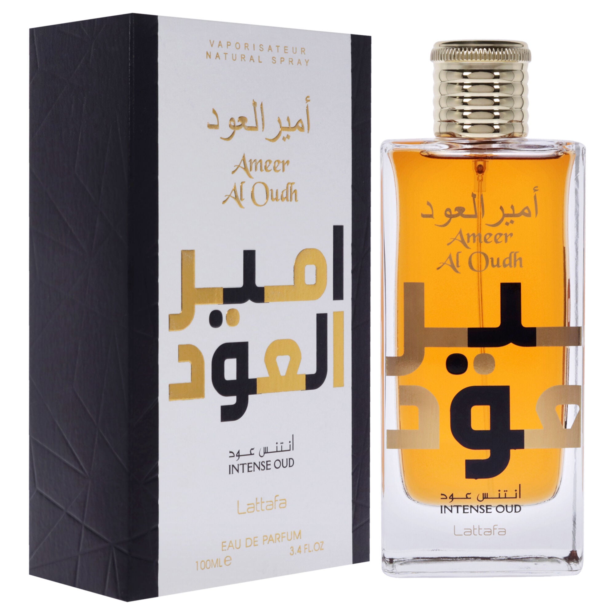Ameer Al Oudh Intense Oud by Lattafa for Men - 3.4 oz EDP Spray, See Description, alternate image number 1