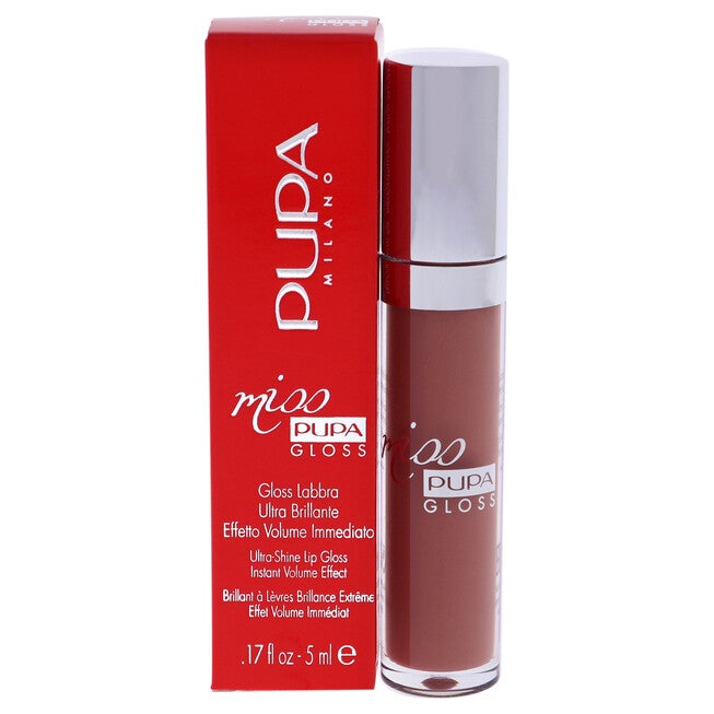 Miss Pupa Gloss Ultra-Shine Lip Gloss - 105 Majestic Nude by Pupa Milano for Women - 0.17 oz Lip Gloss, NA, hi-res image number null