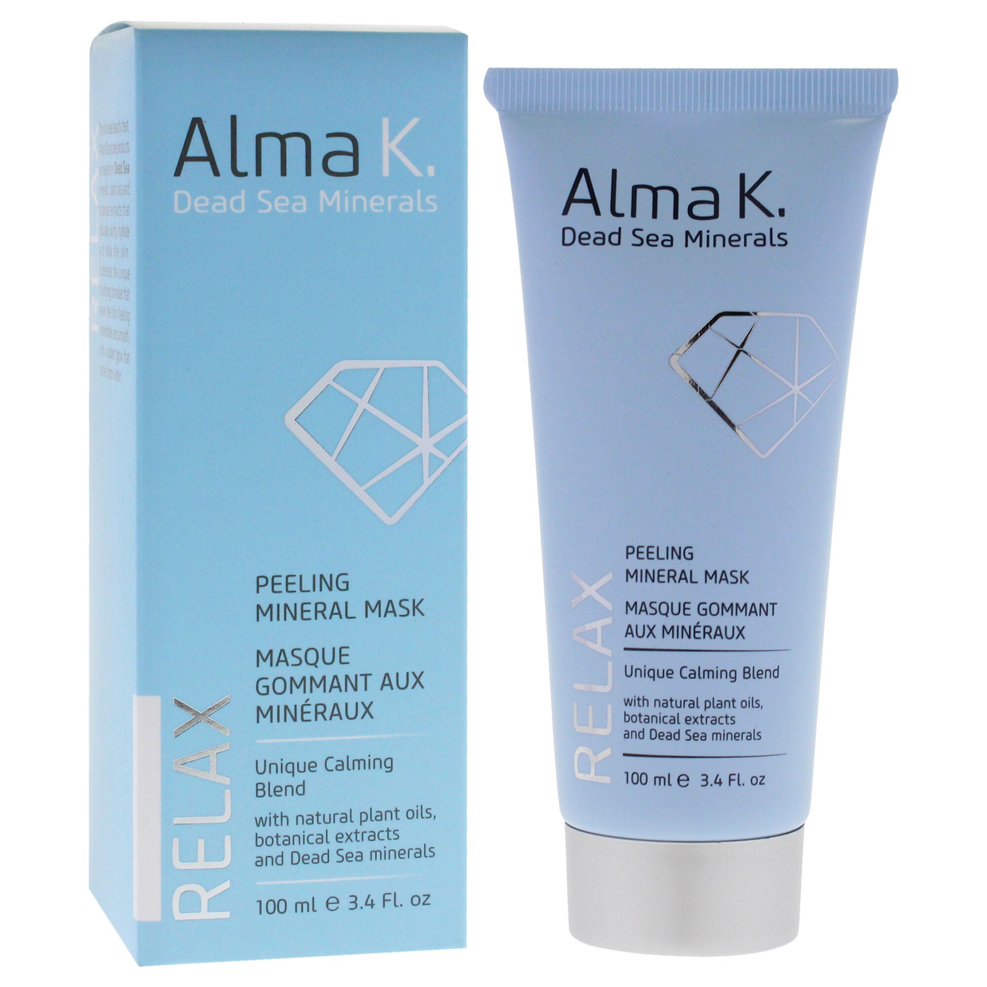 Peeling Mineral Mask by Alma K for Women - 3.4 oz Mask, See Description, alternate image number 2