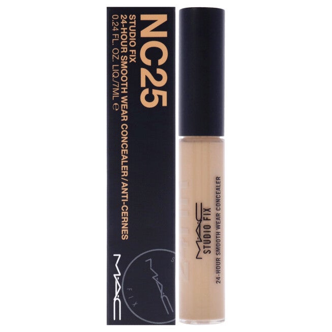 Studio Fix 24 Hour Smooth Wear Concealer - NC25 by MAC for Women - 0.24 oz Concealer, NA, hi-res image number null