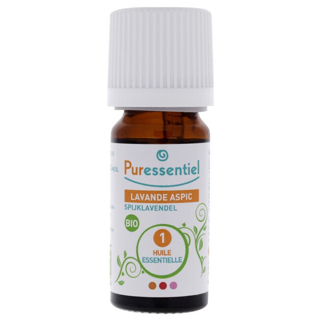Organic Essential Oil - Spike Lavender by Puressentiel for Unisex - 0.3 oz Oil, NA, alternate image number null