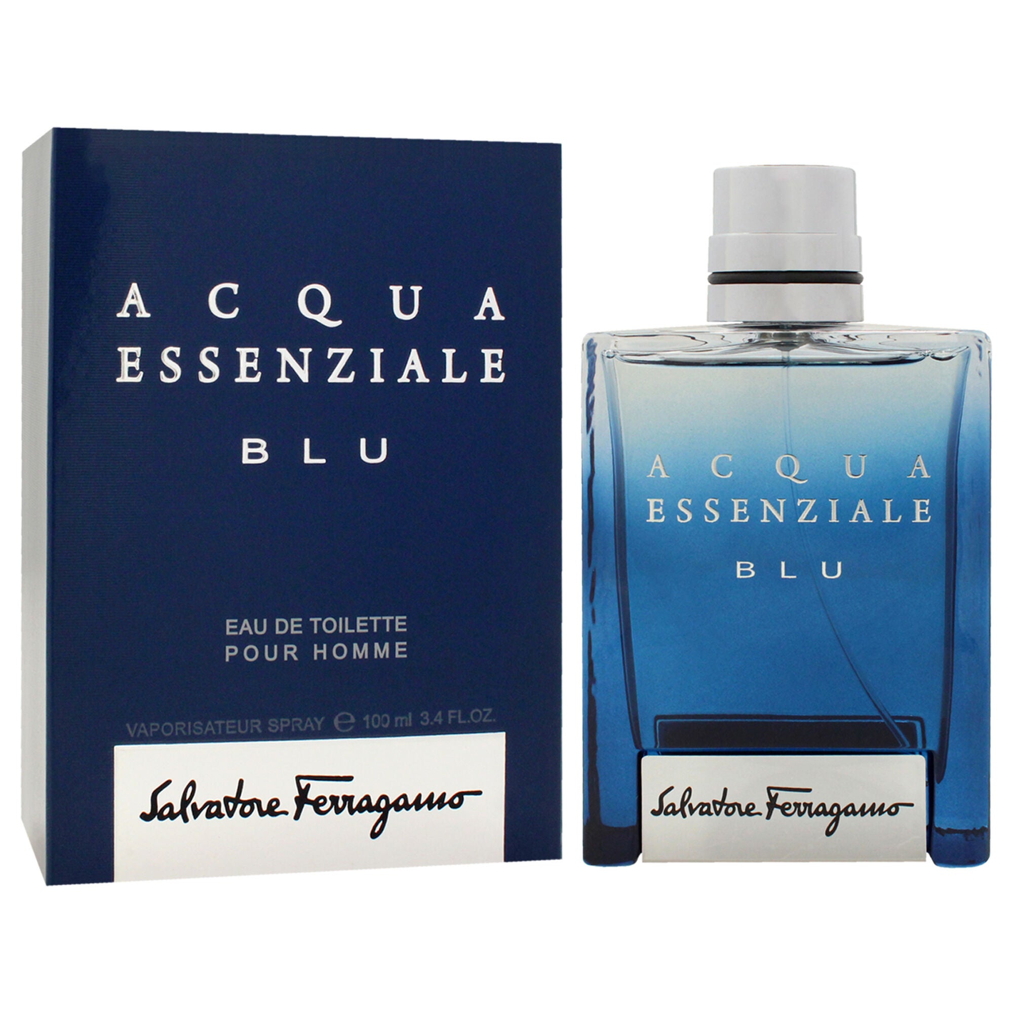 Acqua Essenziale Blu by Salvatore Ferragamo for Men - 3.4 oz EDT Spray, See Description, alternate image number 1