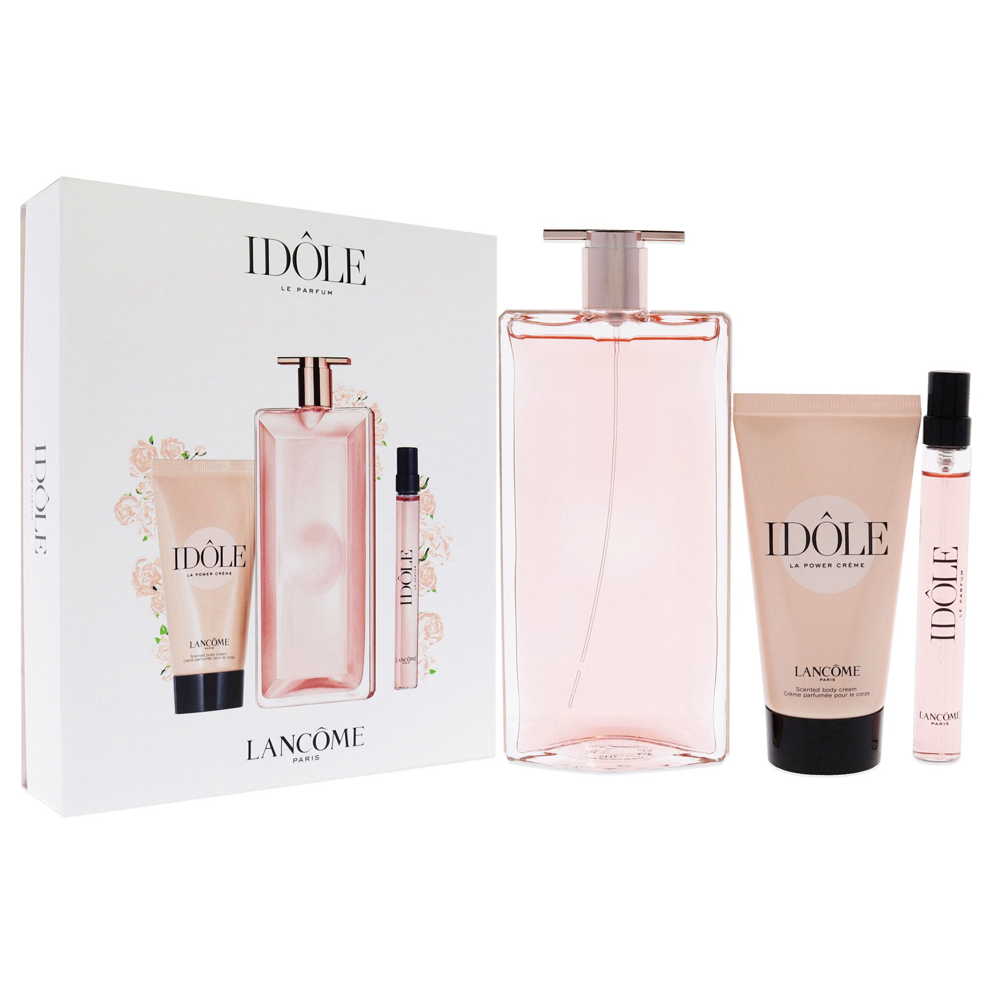 Idole by Lancome for Women - 3 Pc Gift Set 1.7oz EDP Spray, 1.6oz Body Cream, 0.34oz Le Parfum Spray, , alternate image number 5