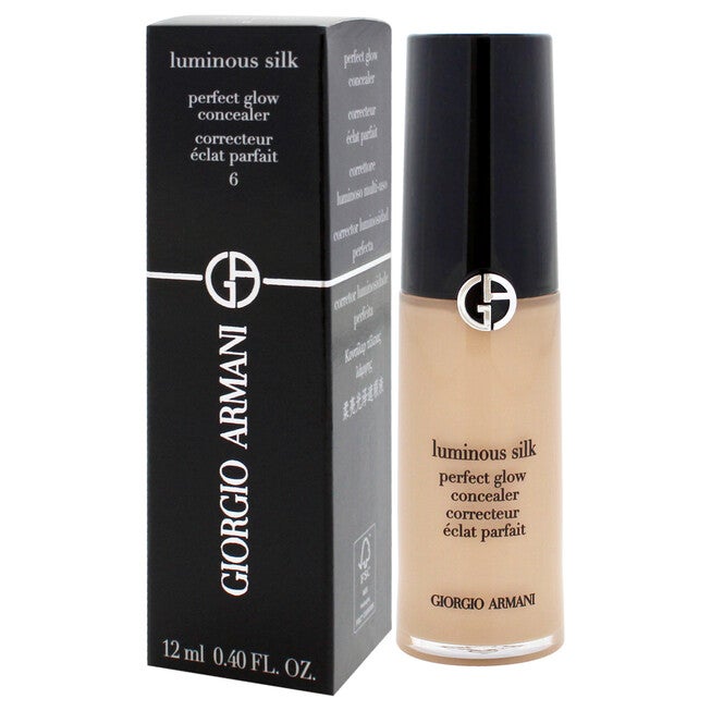 Luminous Silk Concealer - 6 Medium Olive by Giorgio Armani for Women - 0.40 oz Concealer, NA, alternate image number null