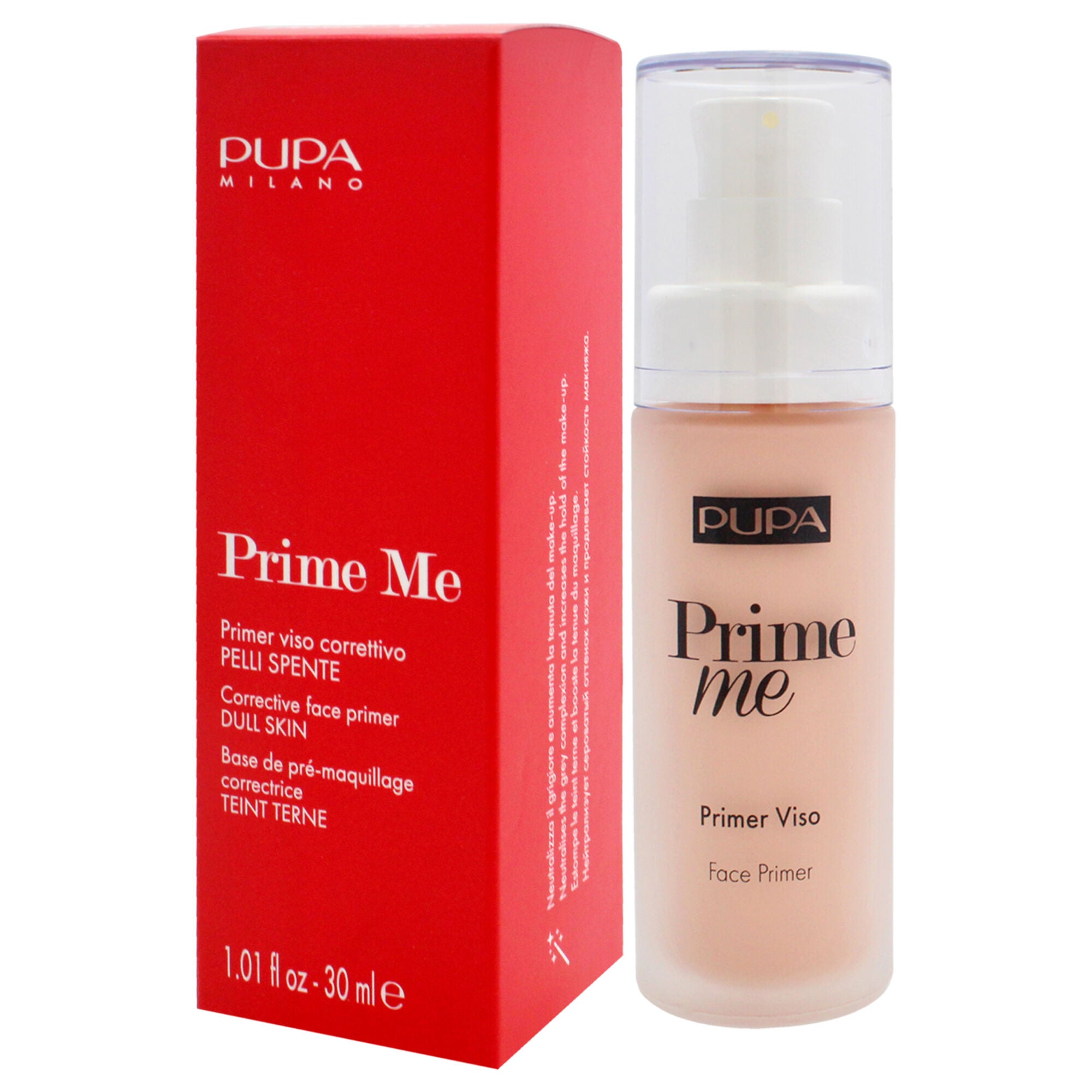 Prime Me Corrective Face Primer - 005 Peach by Pupa Milano for Women - 1 oz Primer, See Description, alternate image number 1
