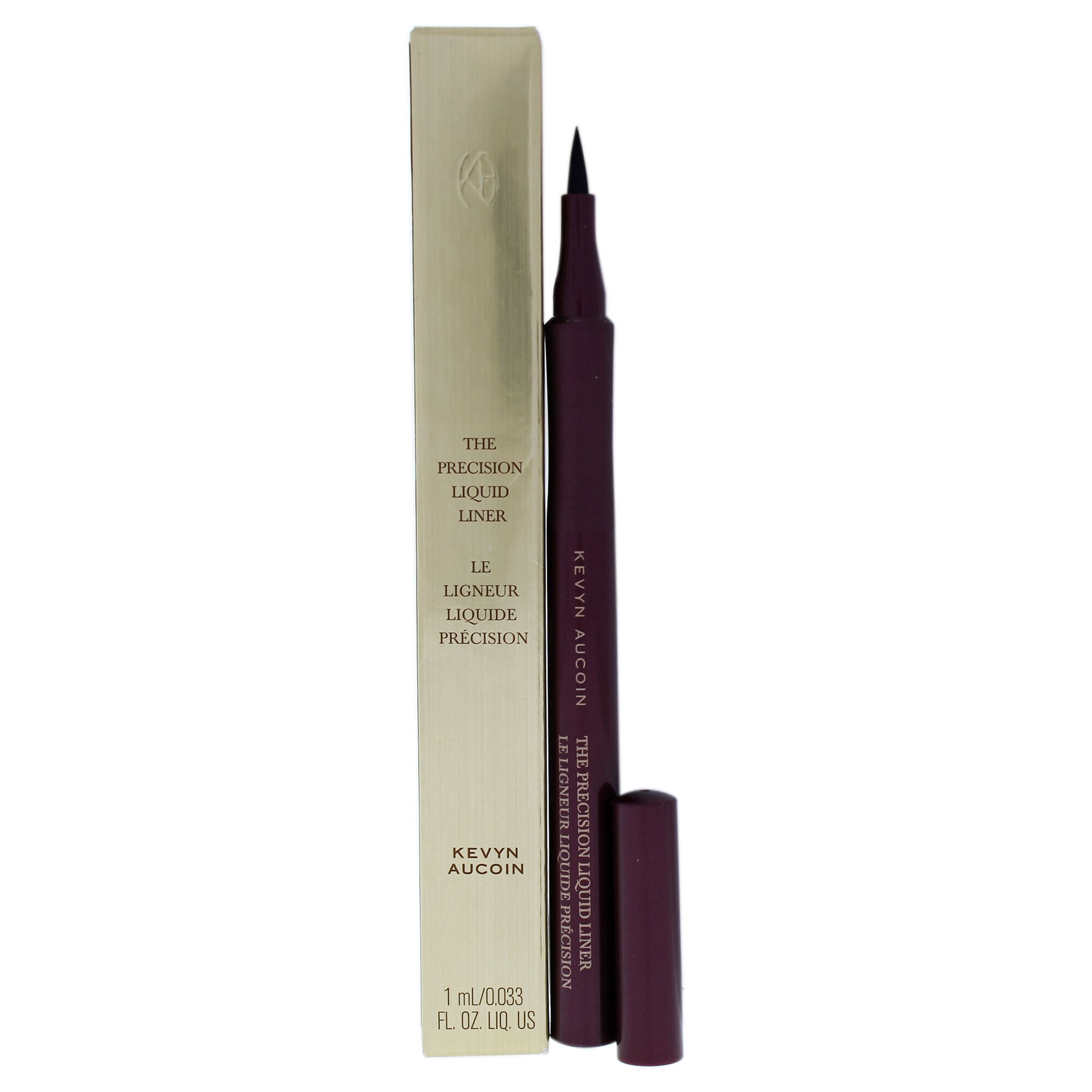 The Precision Liquid Liner - Black by Kevyn Aucoin for Women - 0.033 oz Eyeliner, See Description, hi-res image number 0