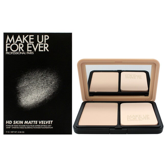 HD Skin Matte Velvet Powder Foundation - 1N00 Alabaster by Make Up For Ever for Women - 0.38 oz Foundation, NA, hi-res image number null