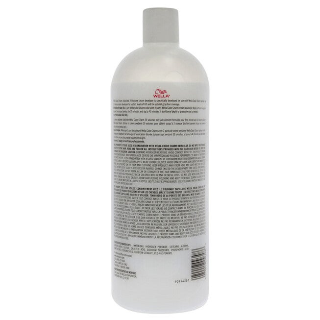 Color Charm 20 Volume Creme Developer by Wella for Unisex - 32 oz Lightener, , alternate image number null
