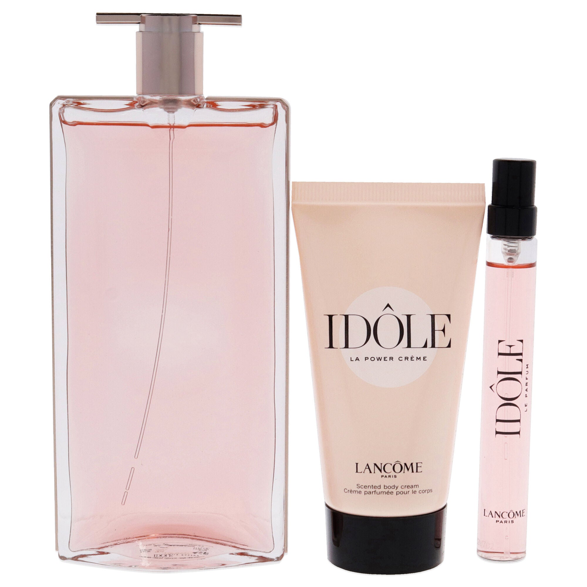 Idole by Lancome for Women - 3 Pc Gift Set 1.7oz EDP Spray, 1.6oz Body Cream, 0.34oz Le Parfum Spray, See Description, alternate image number 1