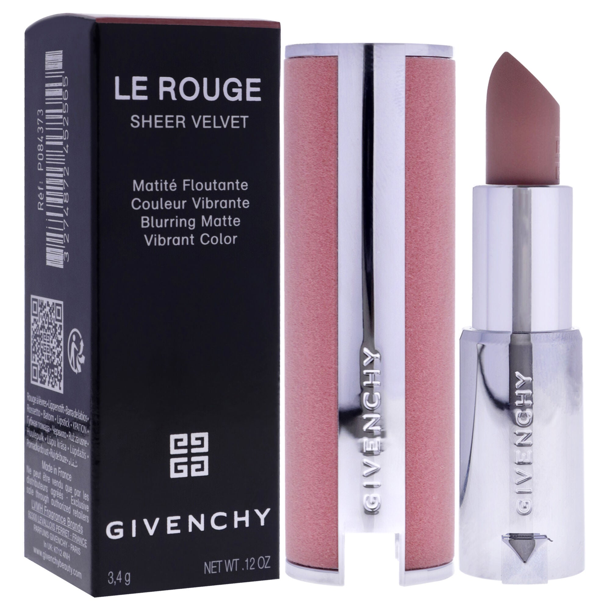 Le Rouge Sheer Velvet Matte Lipstick - 9 Beige Sable by Givenchy for Women - 0.12 oz Lipstick, , alternate image number 6