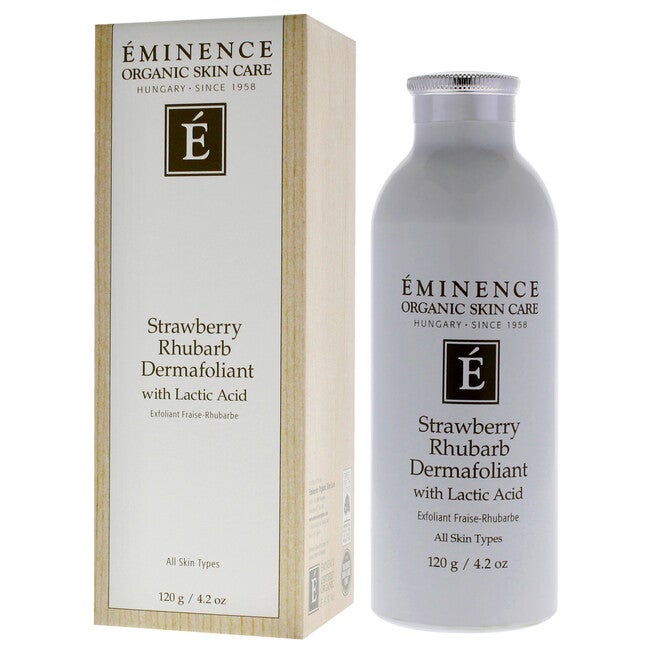 Strawberry Rhubarb Dermafoliant With Lactic Acid by Eminence for Unisex - 4.2 oz Exfoliator, NA, alternate image number null