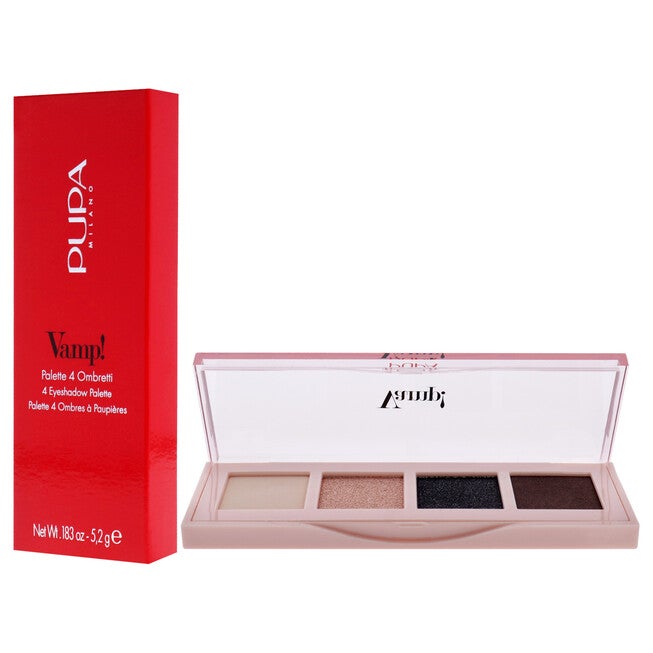Vamp! 4 Eyeshadow Palette - 006 Deep Nude by Pupa Milano for Women - 0.183 oz Eye Shadow, NA, alternate image number null
