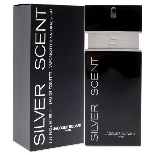 Silver Scent by Jacques Bogart for Men - 3.33 oz EDT Spray, NA, alternate image number null