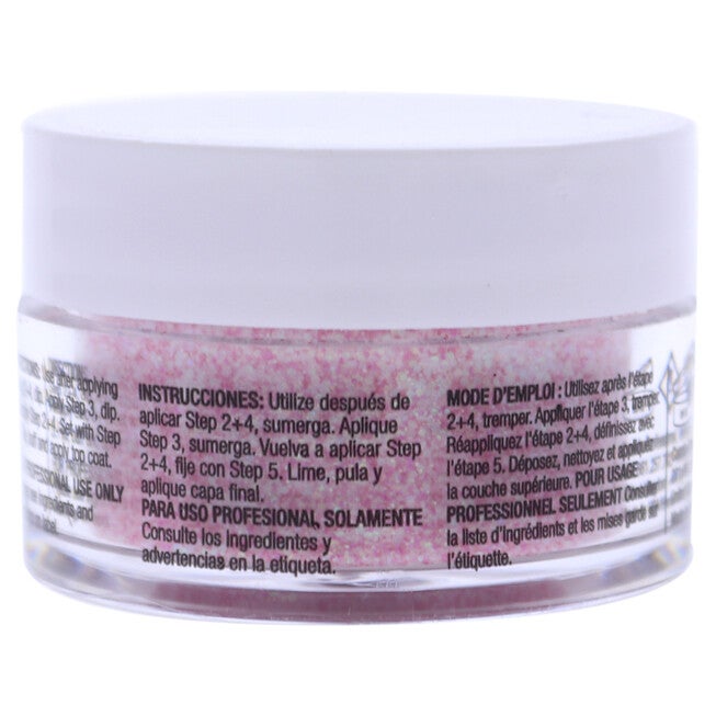 Pro Powder Polish Nail Colour Dip System - Soft Pink Glitter by Cuccio Colour for Women - 0.5 oz Nail Powder, , alternate image number null
