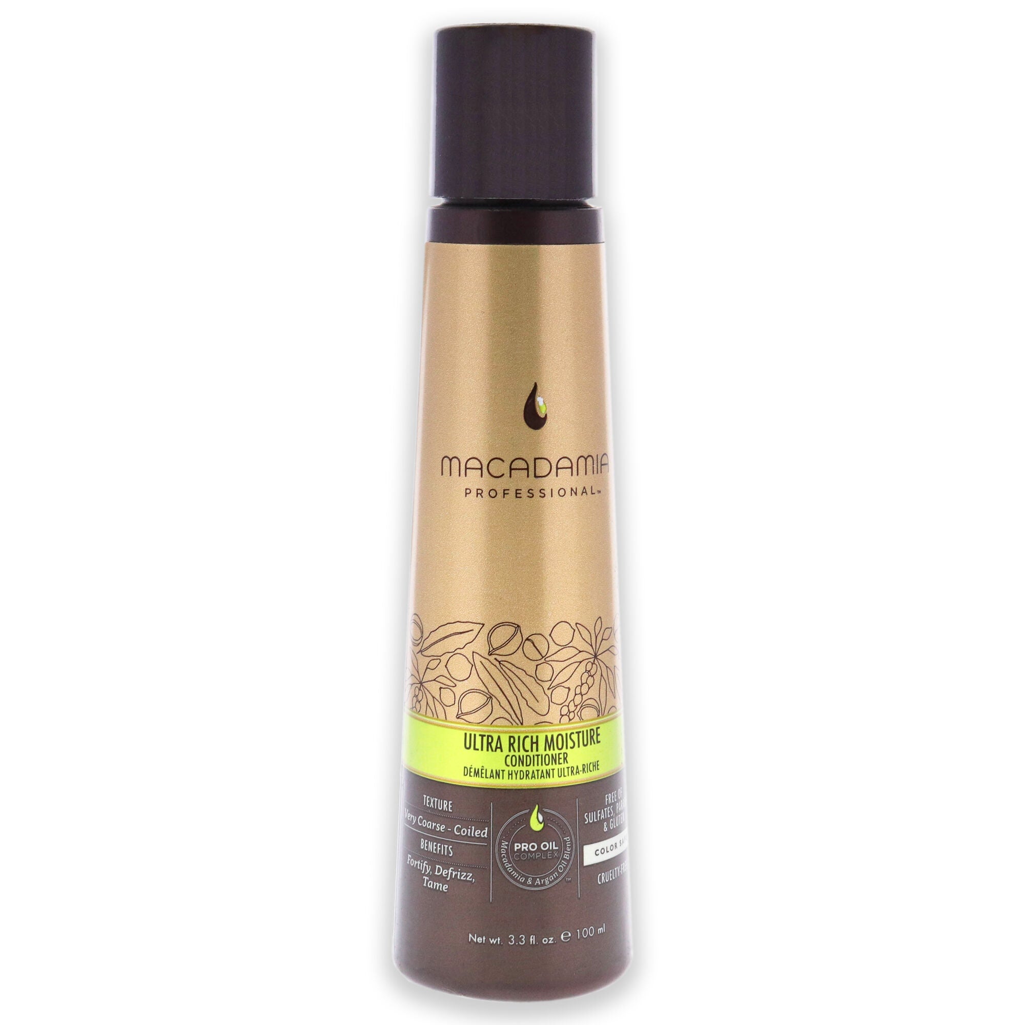 Ultra Rich Moisture Conditioner by Macadamia Oil for Unisex - 3.3 oz Conditioner, See Description, hi-res image number 0
