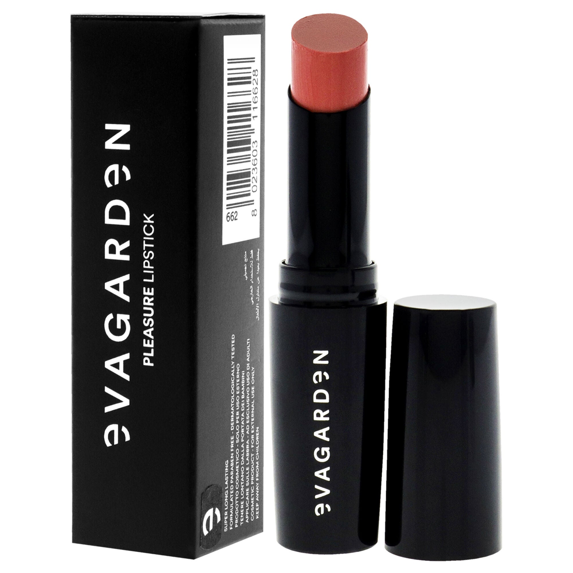 Pleasure Lipstick - 662 Shell Pink by Evagarden for Women - 0.10 oz Lipstick, , alternate image number 7