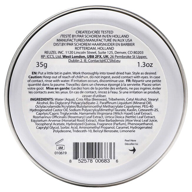 Clay Matte Pomade by Reuzel for Men - 1.3 oz Pomade, See Description, alternate image number null