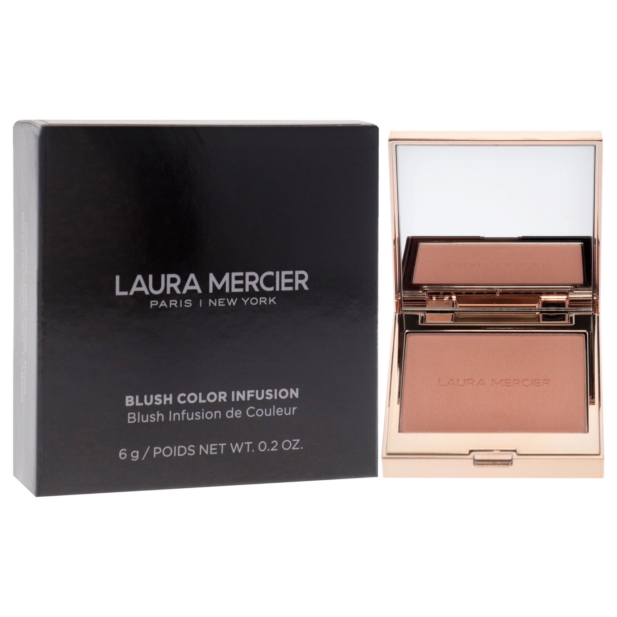 Blush Color Infusion - Peach Shimmer by Laura Mercier for Women - 0.2 oz Blush, See Description, alternate image number 1