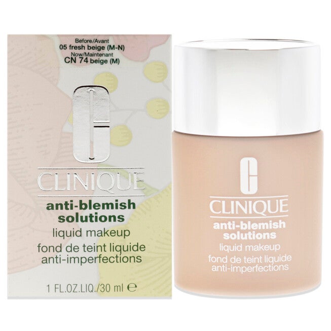 Anti-Blemish Solutions Liquid Makeup 05 Fresh Beige(MF-M)-Dry Comb. To Oily Skin by Clinique for Women - 1 oz Foundation, , alternate image number null