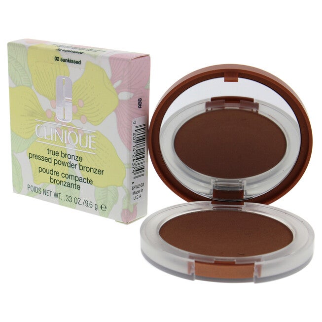 True Bronze Pressed Powder Bronzer - 02 Sunkissed by Clinique for Women - 0.33 oz Powder, , alternate image number null