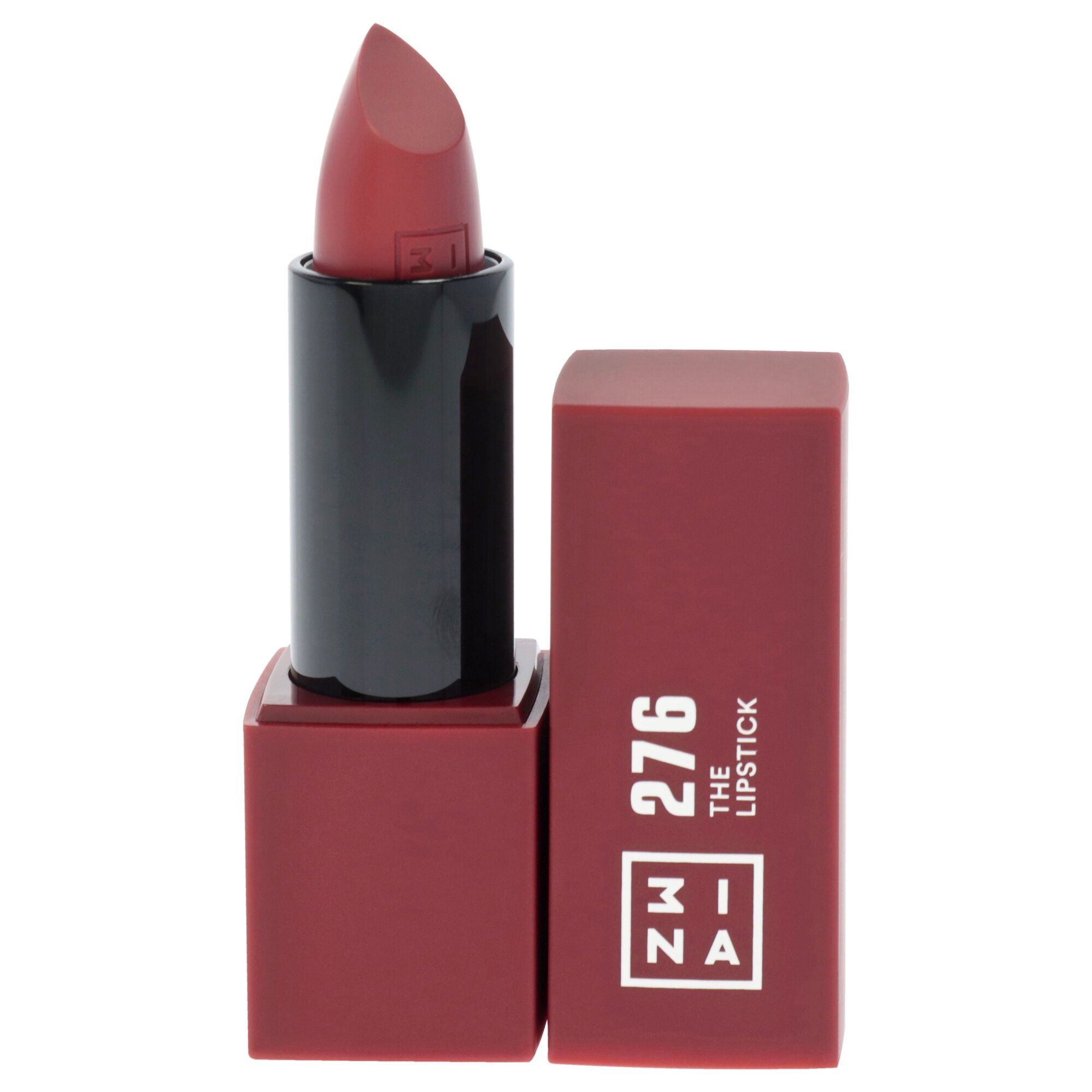 The Lipstick - 276 Shiny Dusty Red by 3INA for Women - 0.11 oz Lipstick, See Description, alternate image number 4