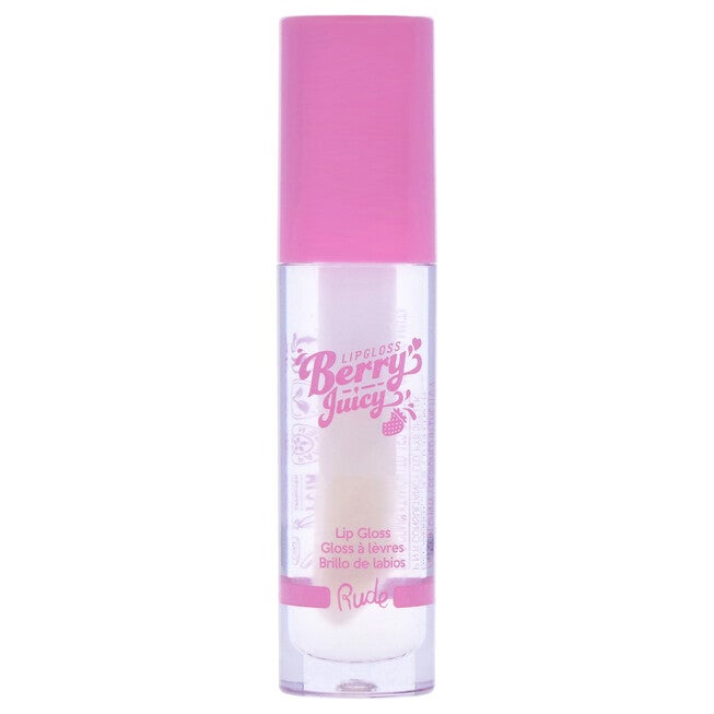 Berry Juicy Lip Gloss - 88401 Pure by Rude Cosmetics for Women - 0.141 oz Lip Gloss, NA, alternate image number null