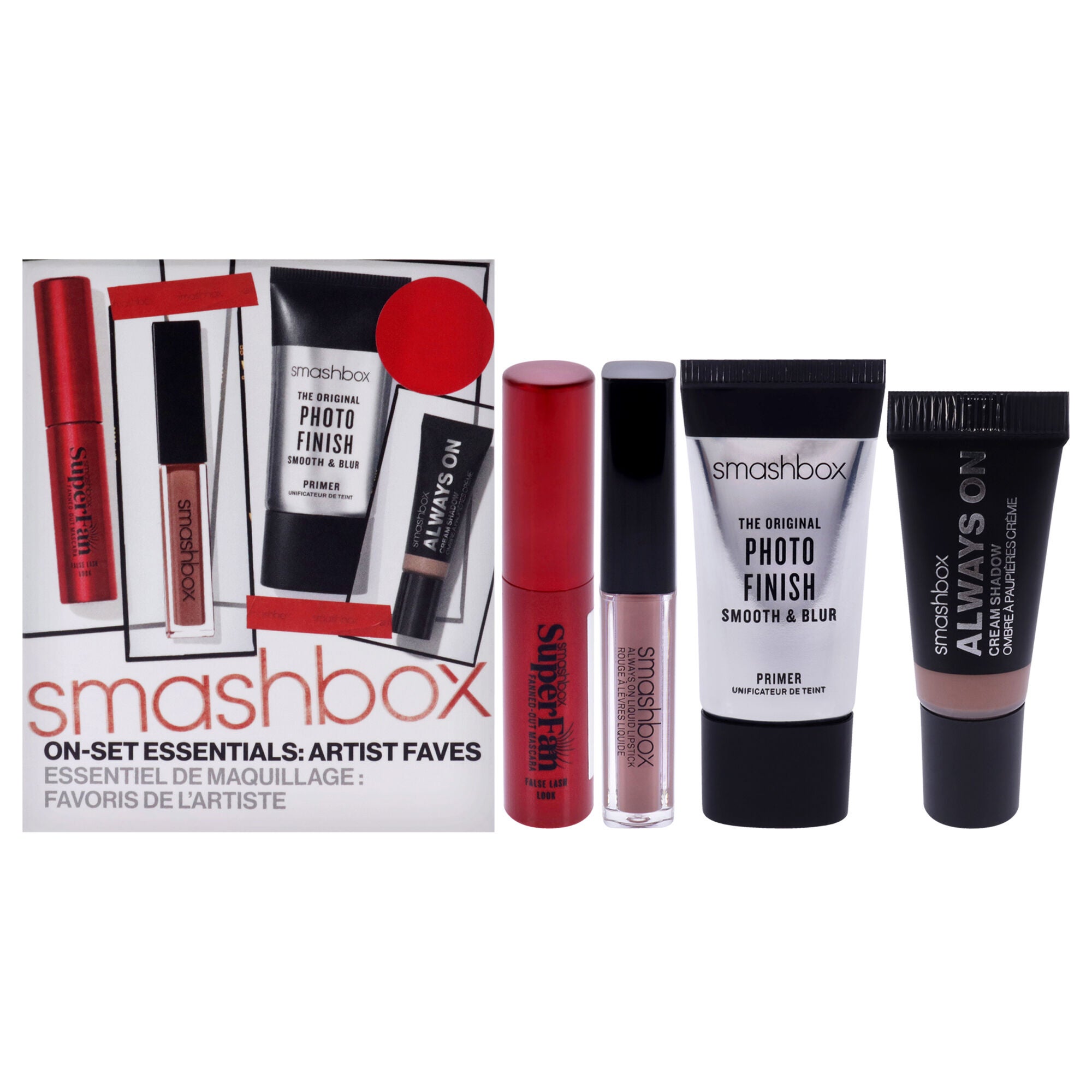 On-Set Essentials Artist Faves by SmashBox for Women - 4 Pc Gift Set, See Description, hi-res image number 0