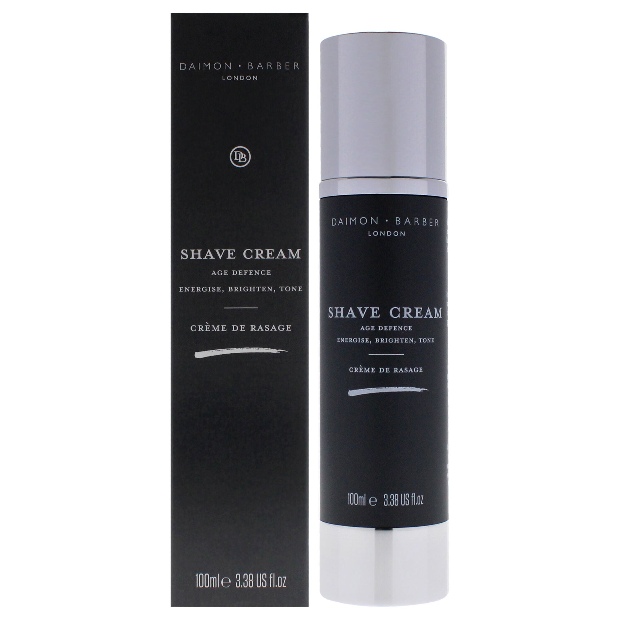 Shave Cream by Daimon Barber for Men - 3.38 oz Cream, See Description, hi-res image number 0
