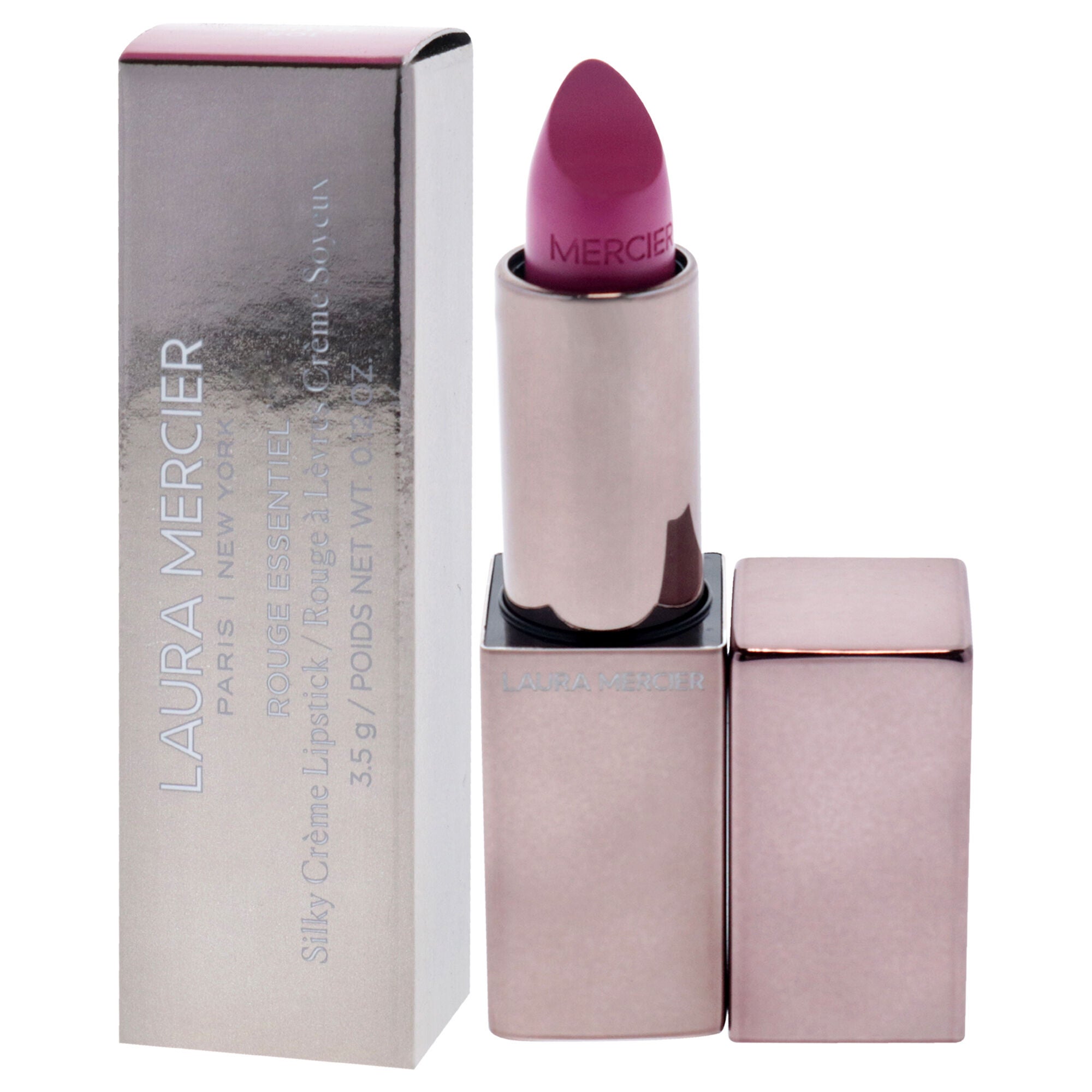 Rouge Essentiel Silky Creme Lipstick - 05 Blush Pink by Laura Mercier for Women - 0.12 oz Lipstick, See Description, alternate image number 3