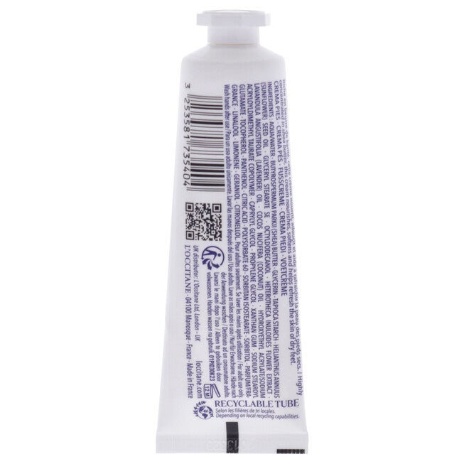 Shea Butter Foot Cream - Dry Skin by LOccitane for Unisex - 1 oz Cream, , alternate image number null