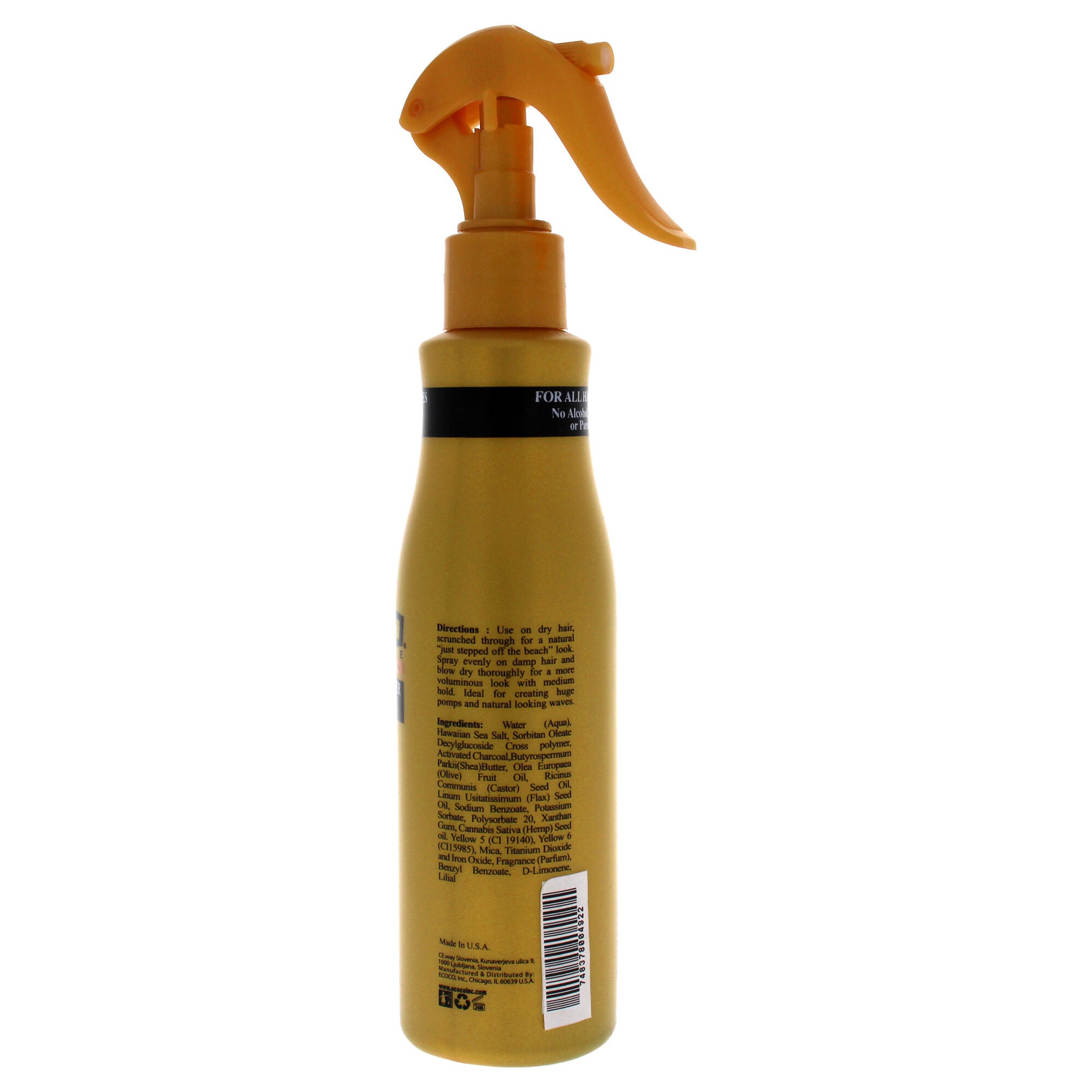 Eco Style EcoPlex Texturizing Salt Spray by Ecoco for Unisex 8 oz Hair Spray King Size