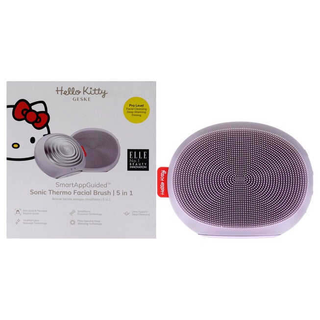 Hello Kitty Sonic Thermo Facial Brush 5 in 1 - Purple by Geske for Women - 1 Pc Brush, NA, hi-res image number null